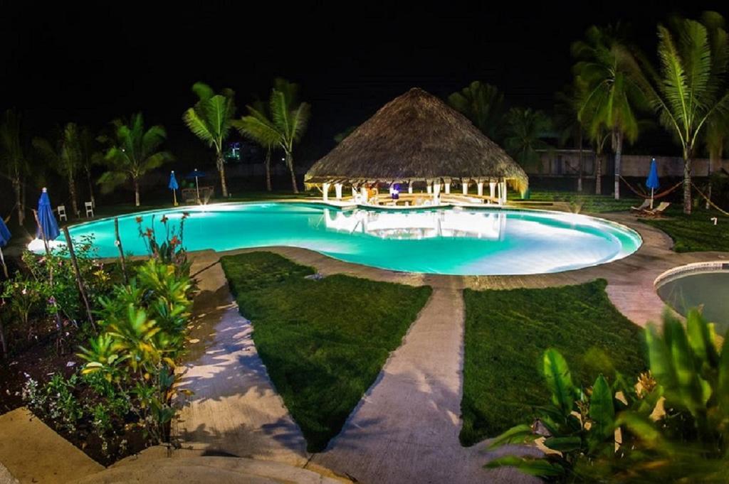 Hotel Cafe Del Sol Monterrico Exterior foto